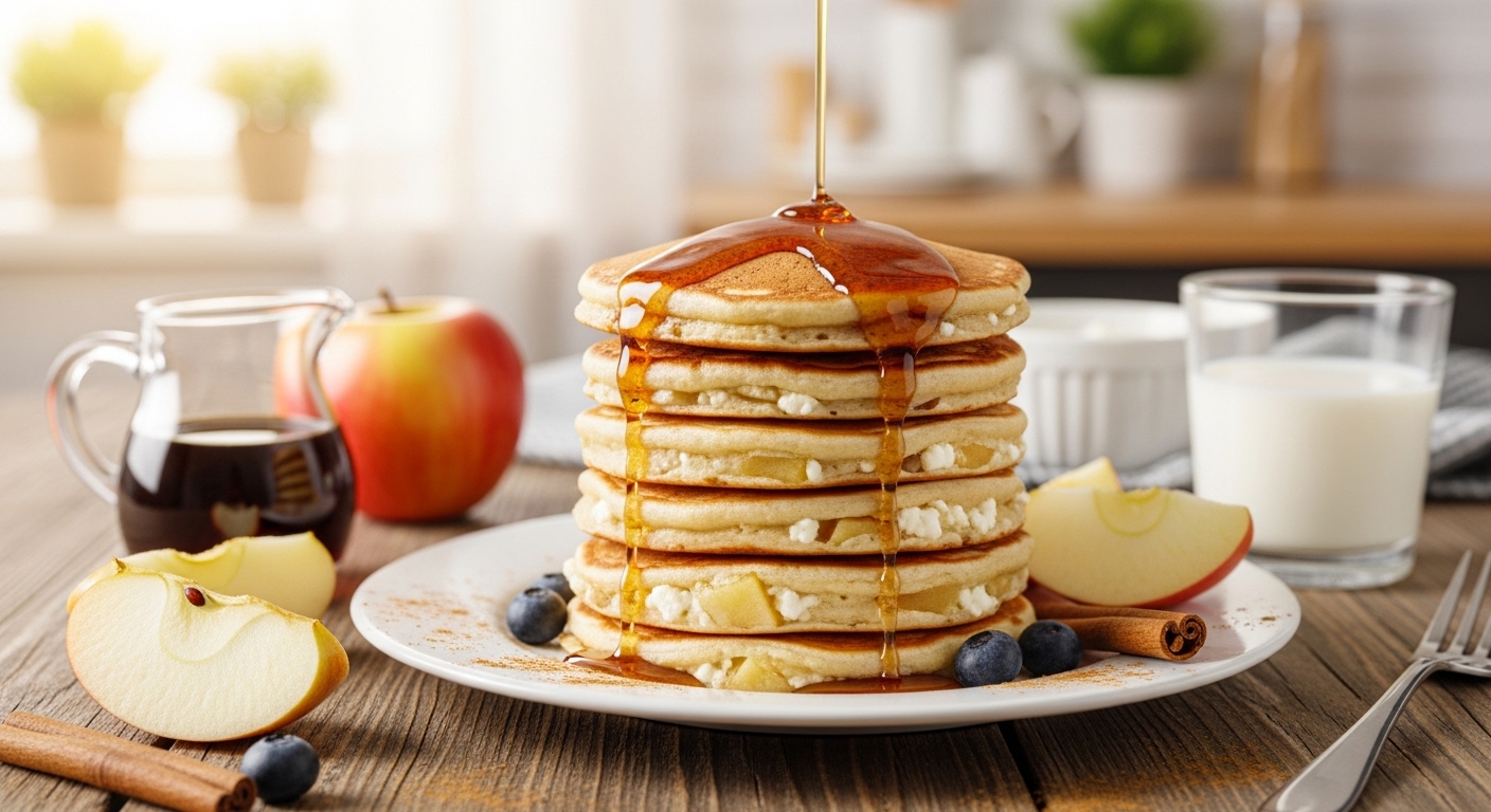 Cottage Cheese Apple Pancakes 2026: A Fluffy, Protein-Packed Breakfast You’ll Crave