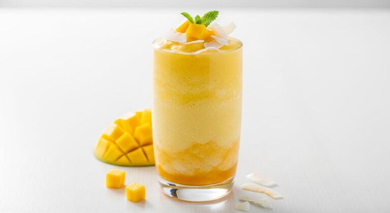Frozen Mango Coconut Smoothie: A Creamy, Tropical Escape in a Glass