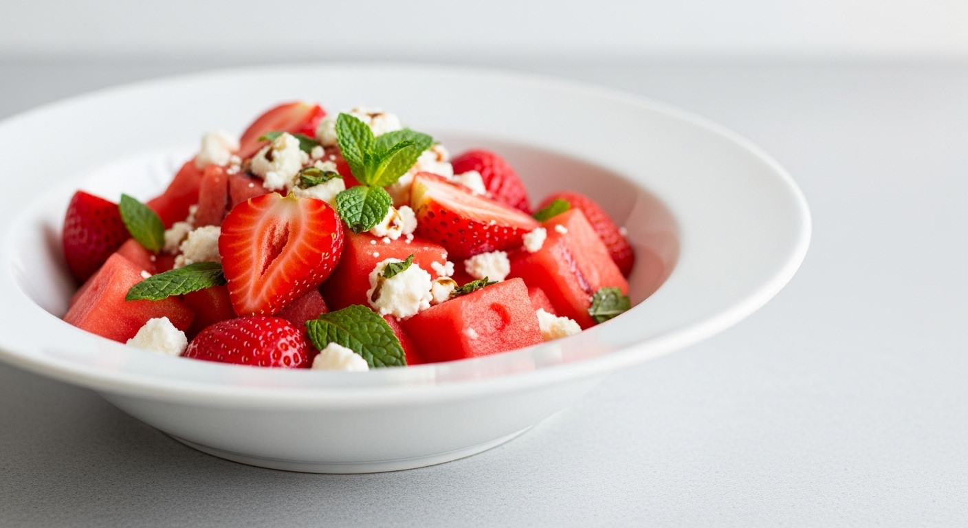 Strawberry Watermelon Salad: A Refreshing Summer Sensation