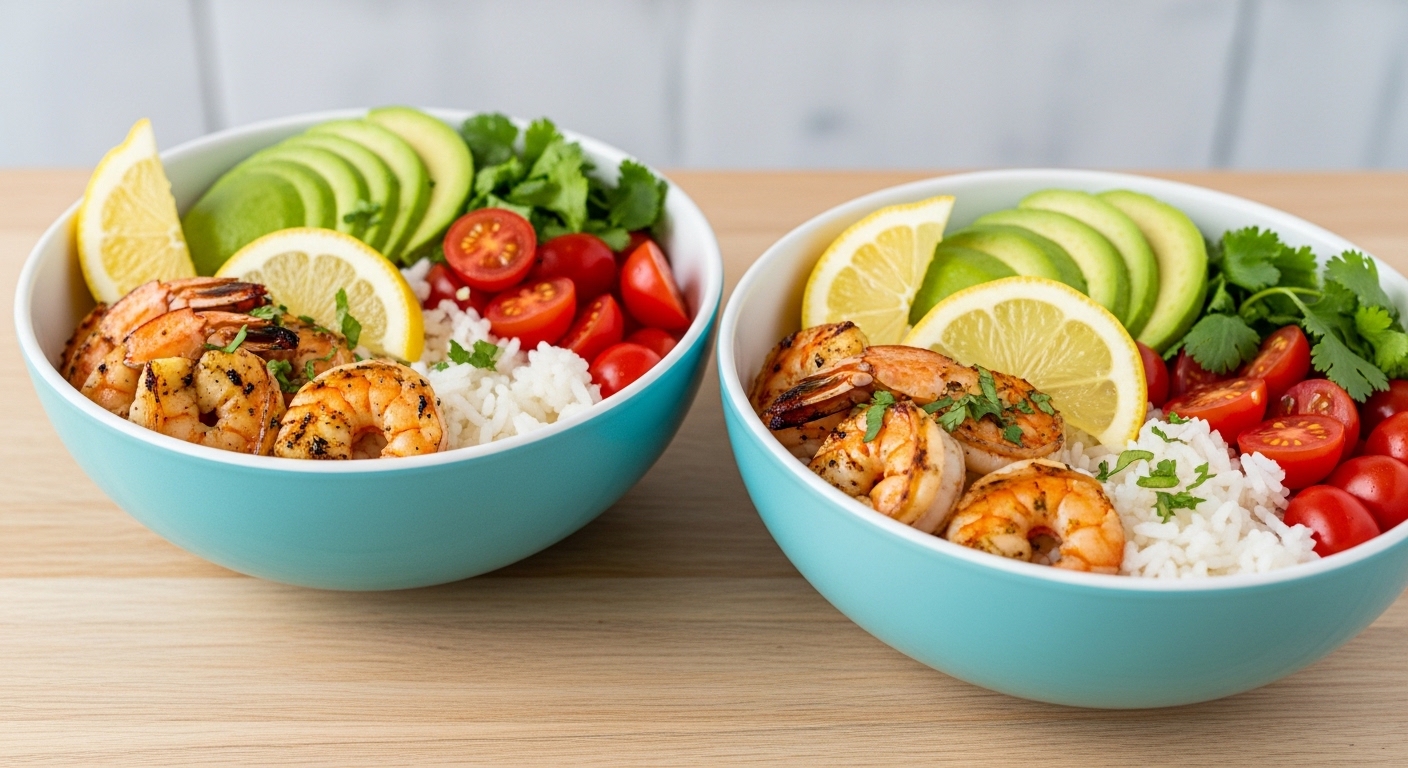 Grilled Lemon Shrimp Bowls: A Zesty, Protein-Packed Meal That’s Ready in Minutes