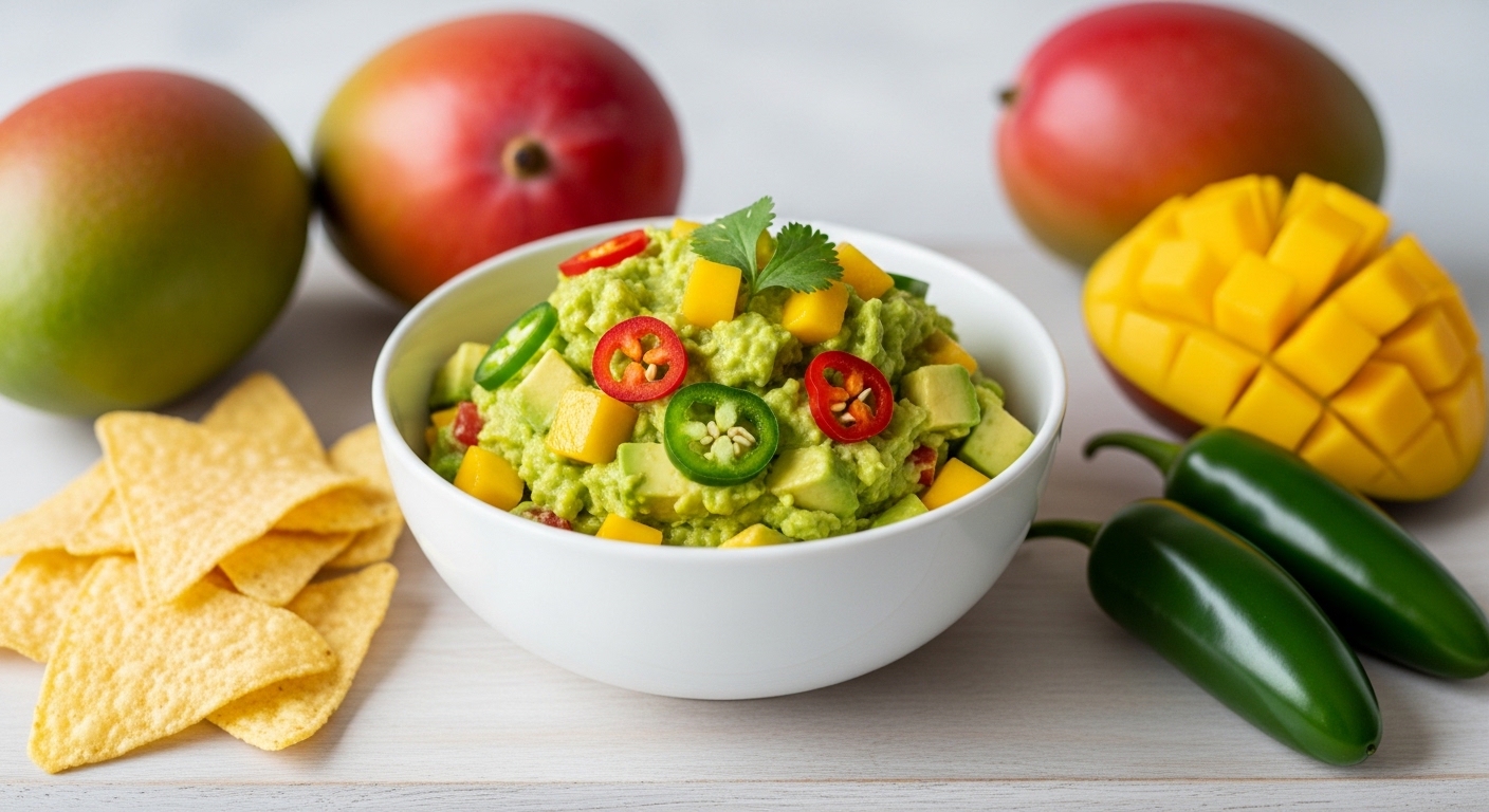 Mango Jalapeño Guacamole: The Sweet & Spicy Twist on a Classic Dip
