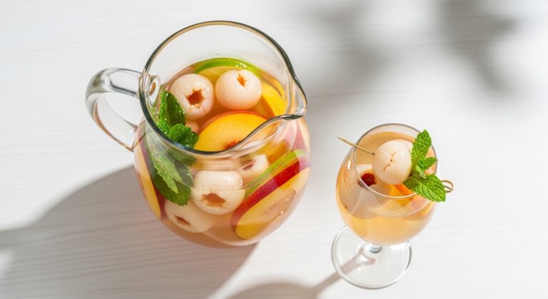 Lychee Pinot Grigio Sangria: A Refreshing Summer Sipper