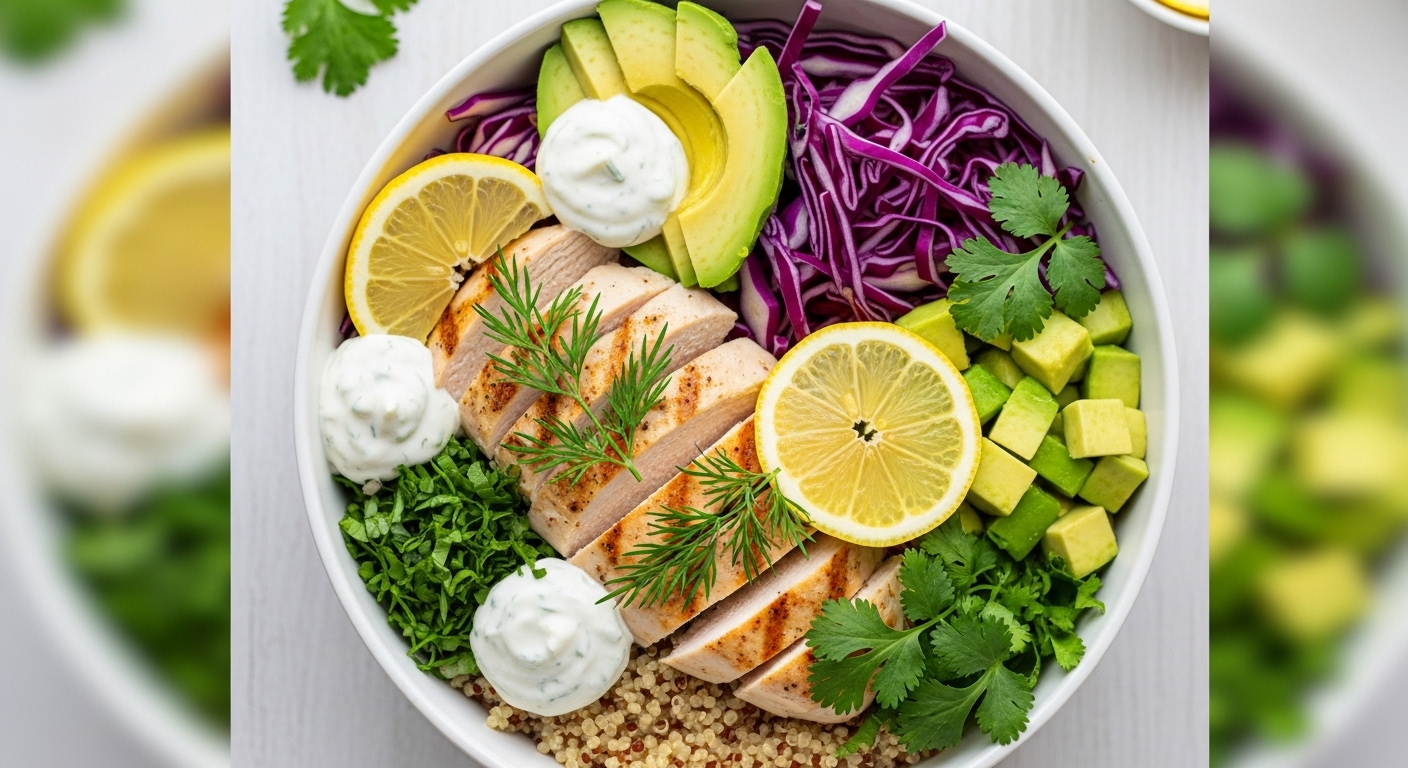 Why Lemon Dill Chicken Taco Bowls Are the Ultimate Comfort Food Upgrade