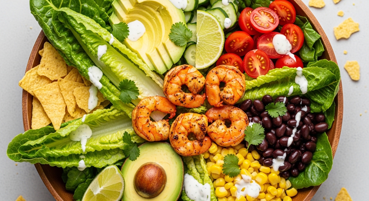 Shrimp Taco Salad: A Fresh, Flavorful Twist on Taco Night