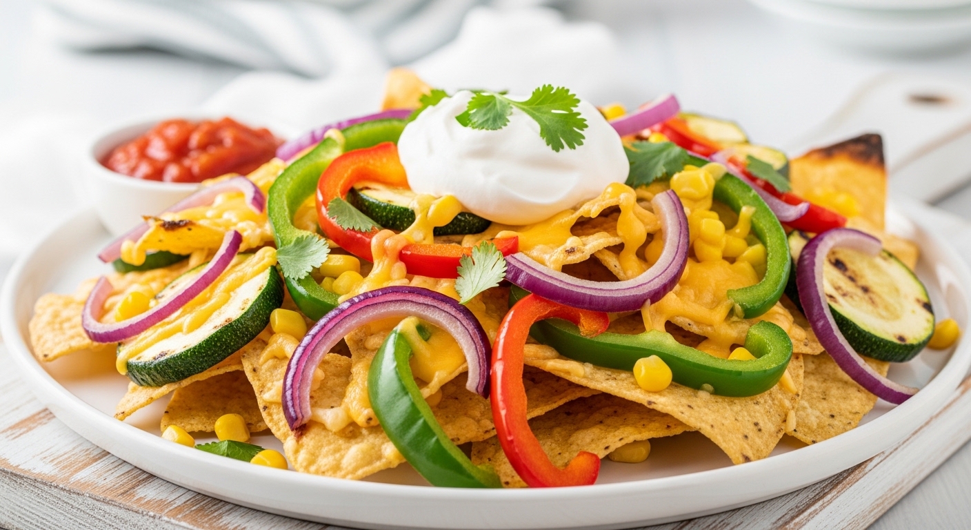 Grilled Veggie Nachos: The Ultimate Plant-Based Party Snack That’ll Make You Forget the Cheese Dip