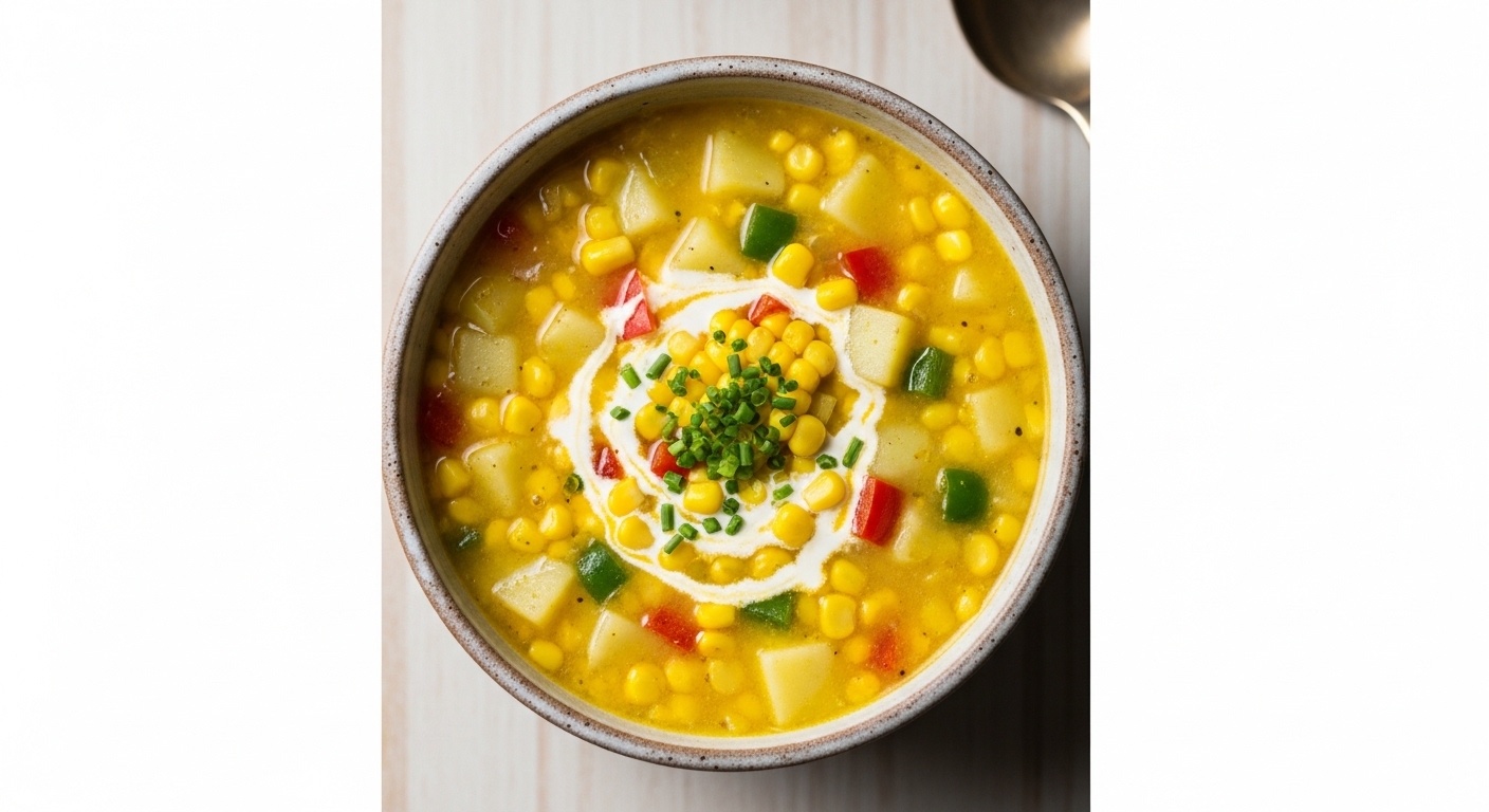 Summer Corn Chowder: Creamy, Comforting, and Perfectly Seasonal