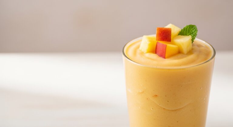 The Ultimate Peach Pineapple Smoothie: A Tropical Escape in Every Sip