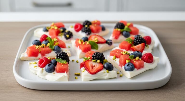 Watermelon Berry Yogurt Bark: The Cool, Creamy Summer Treat You’ve Been Craving