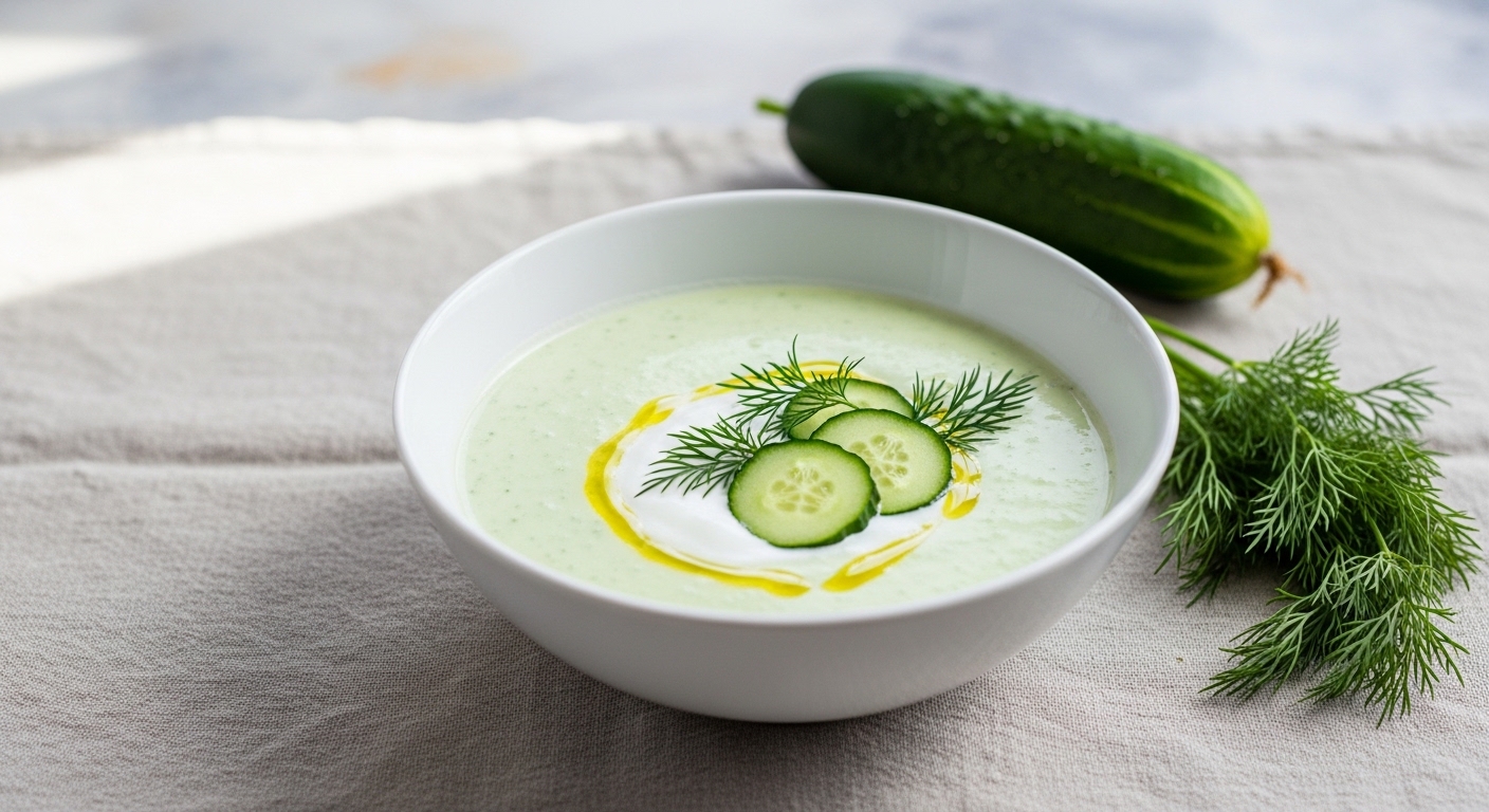 Chilled Cucumber Yogurt Soup: The Refreshing Summer Staple You Need Right Now