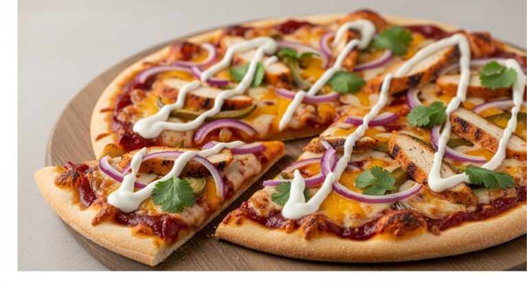 BBQ Ranch Chicken Pizza – The Ultimate Comfort Food Mashup