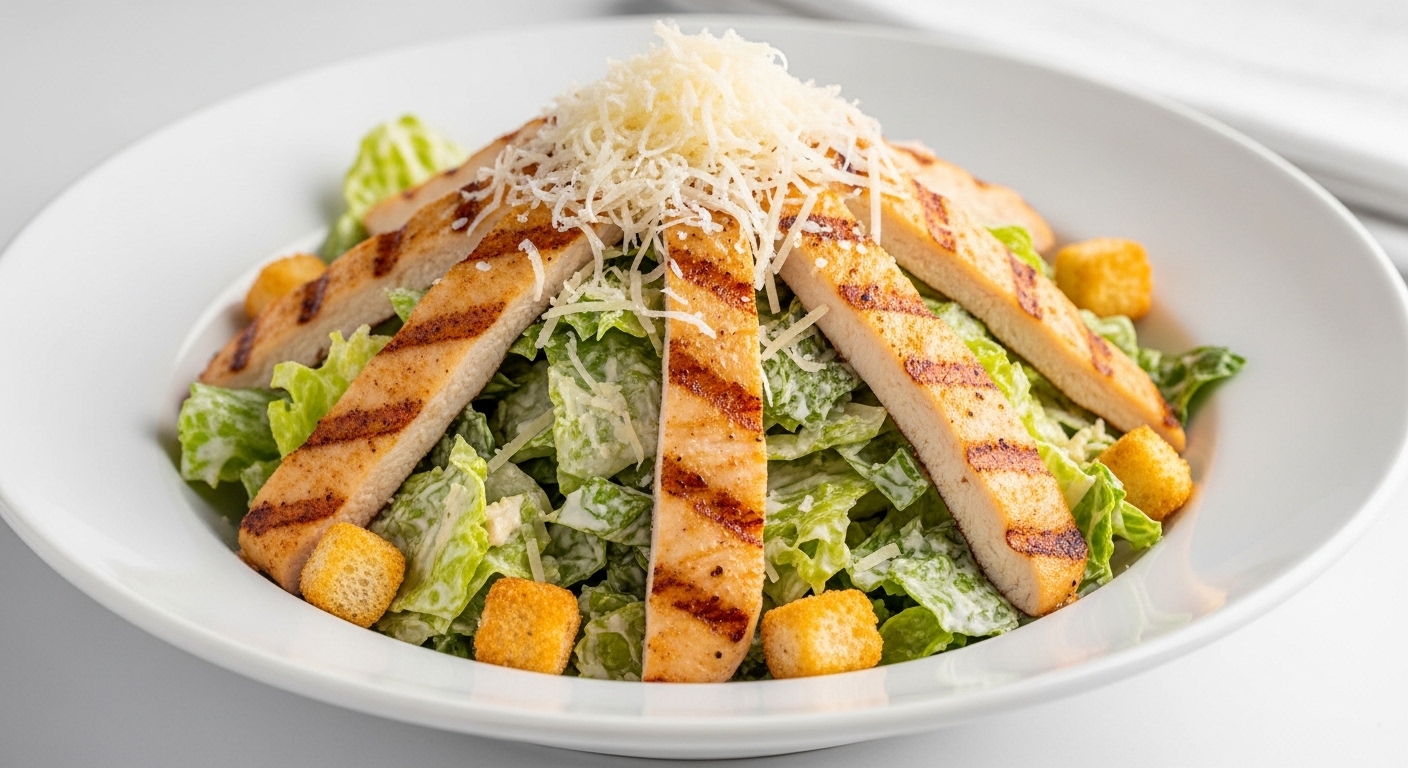Grilled Chicken Caesar Salad: A Crispy, Creamy Classic That Never Gets Old