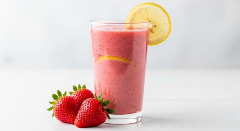 Strawberry Lemon Smoothie: The Ultimate Refreshing, Zesty, and Naturally Sweet Drink You Need This Summer