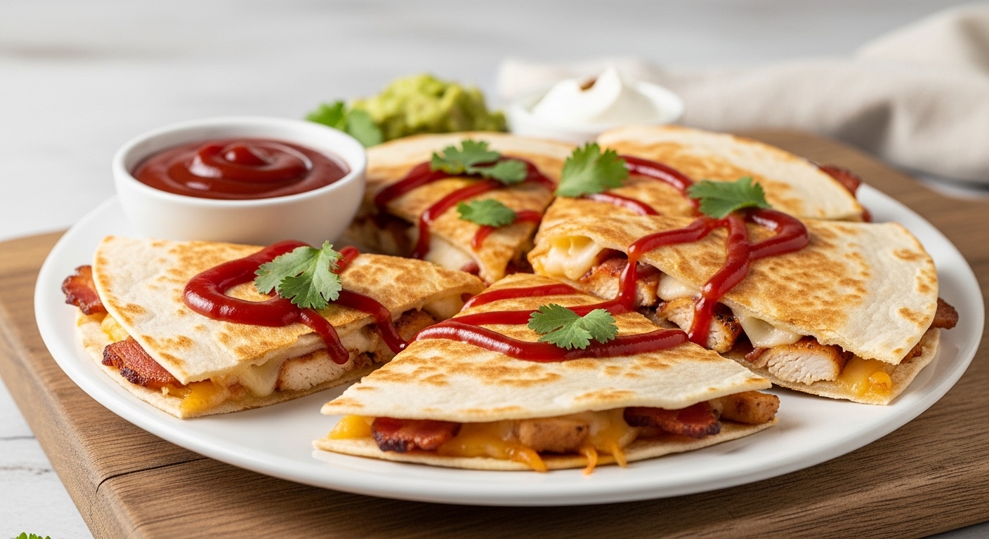 The Ultimate Guide to Perfectly Crispy BBQ Bacon Chicken Quesadillas