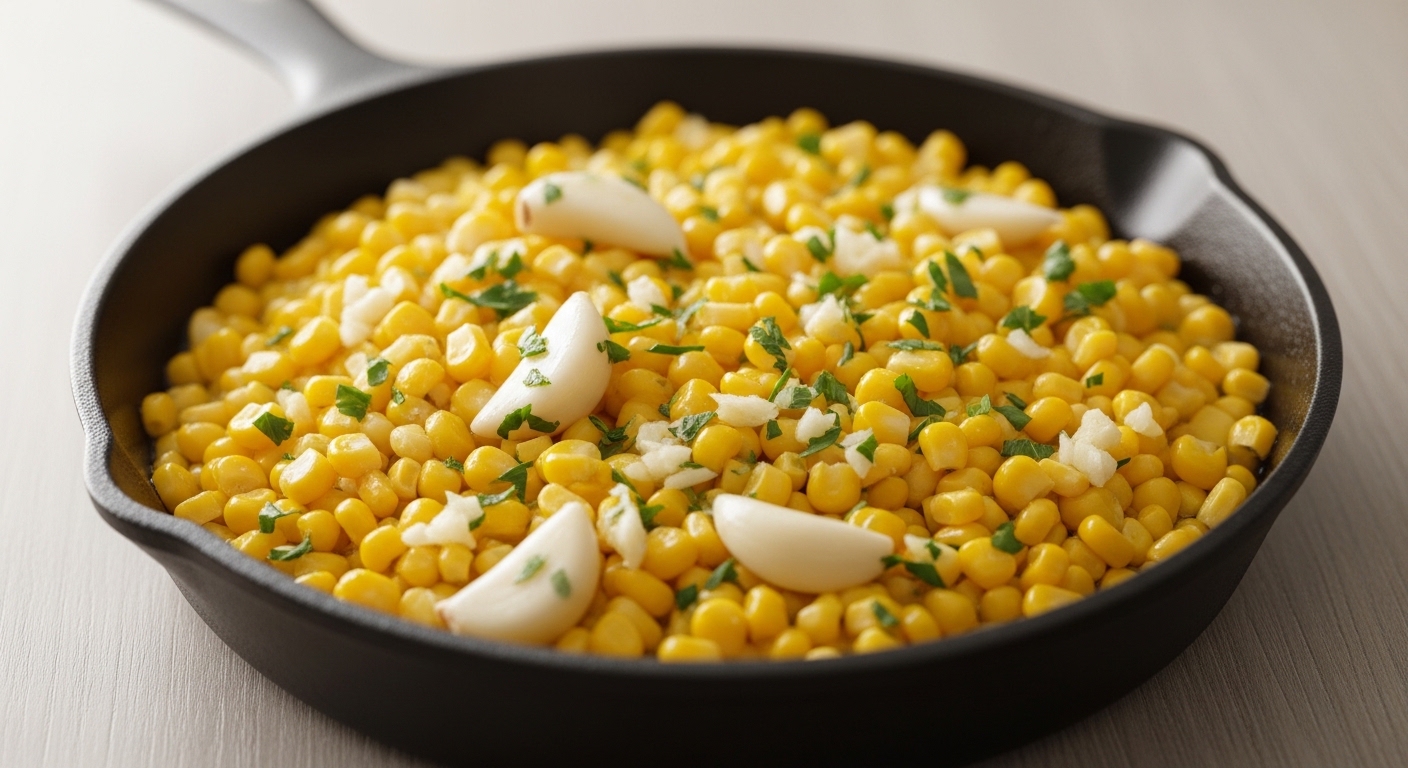 The Ultimate Garlic Butter Corn Skillet: A Rich, Creamy Side Dish That Steals the Show