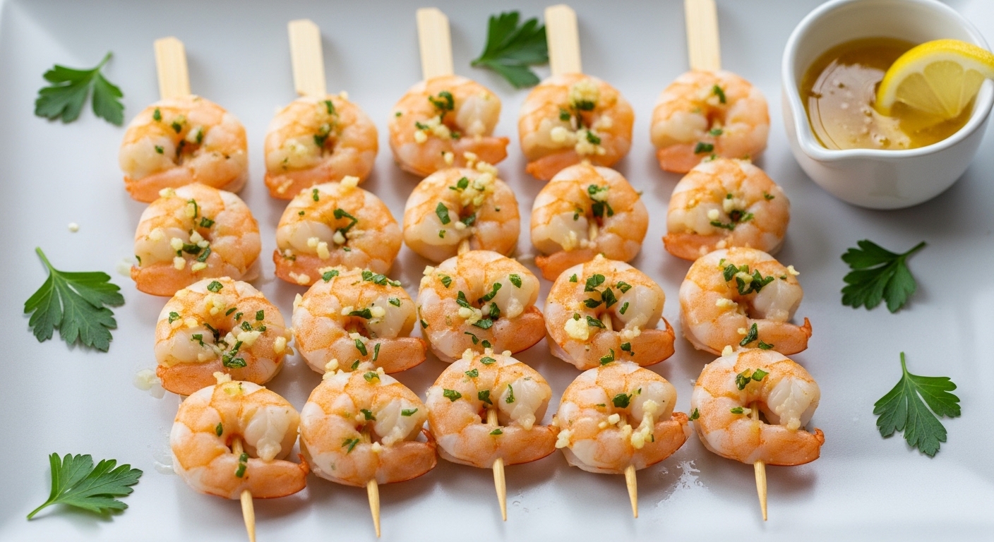 Garlic Herb Shrimp Skewers: The Perfect Summer Sizzle