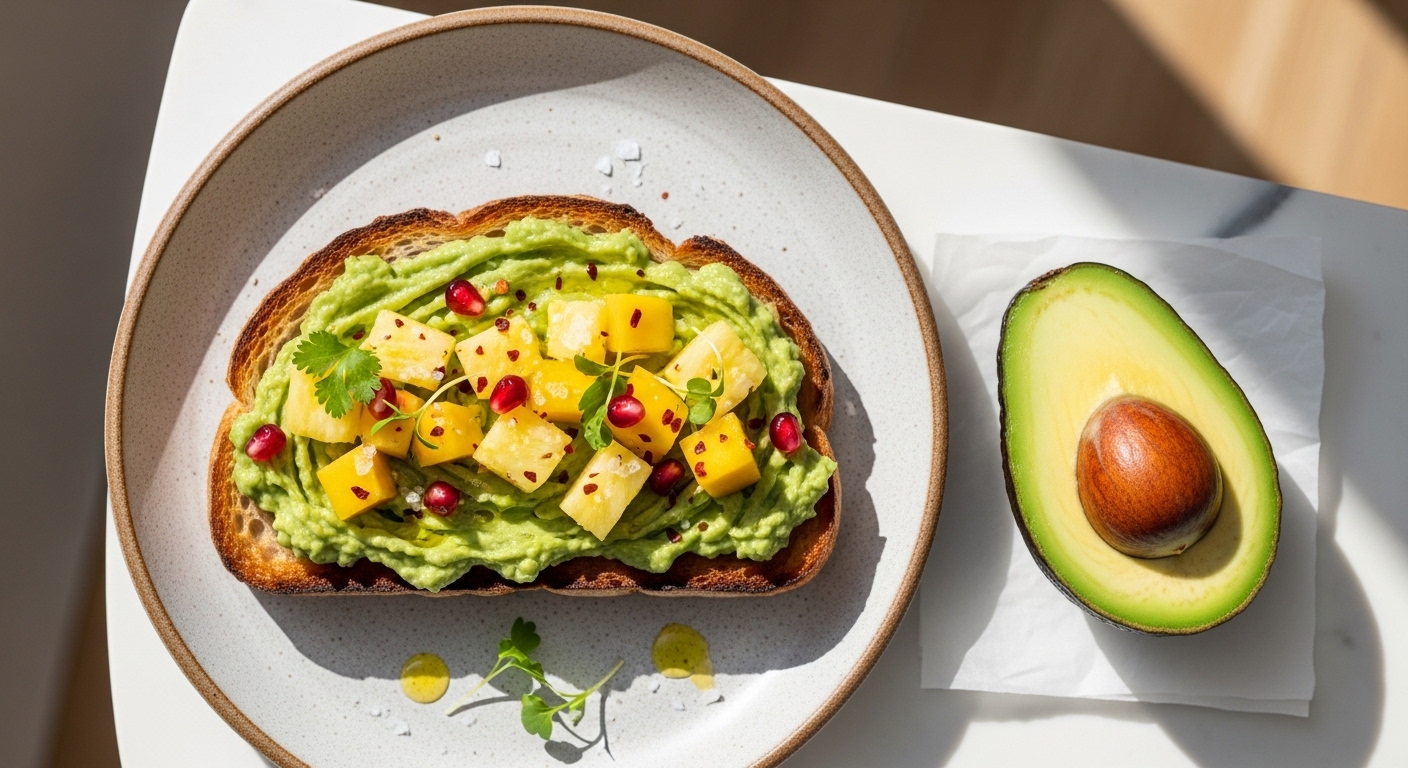 Tropical Avocado Toast: A Refreshing Twist on a Brunch Classic