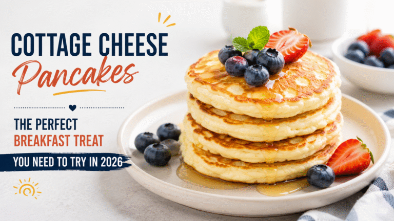 Cottage Cheese Pancakes – The Perfect Breakfast Treat You Need to Try in 2026