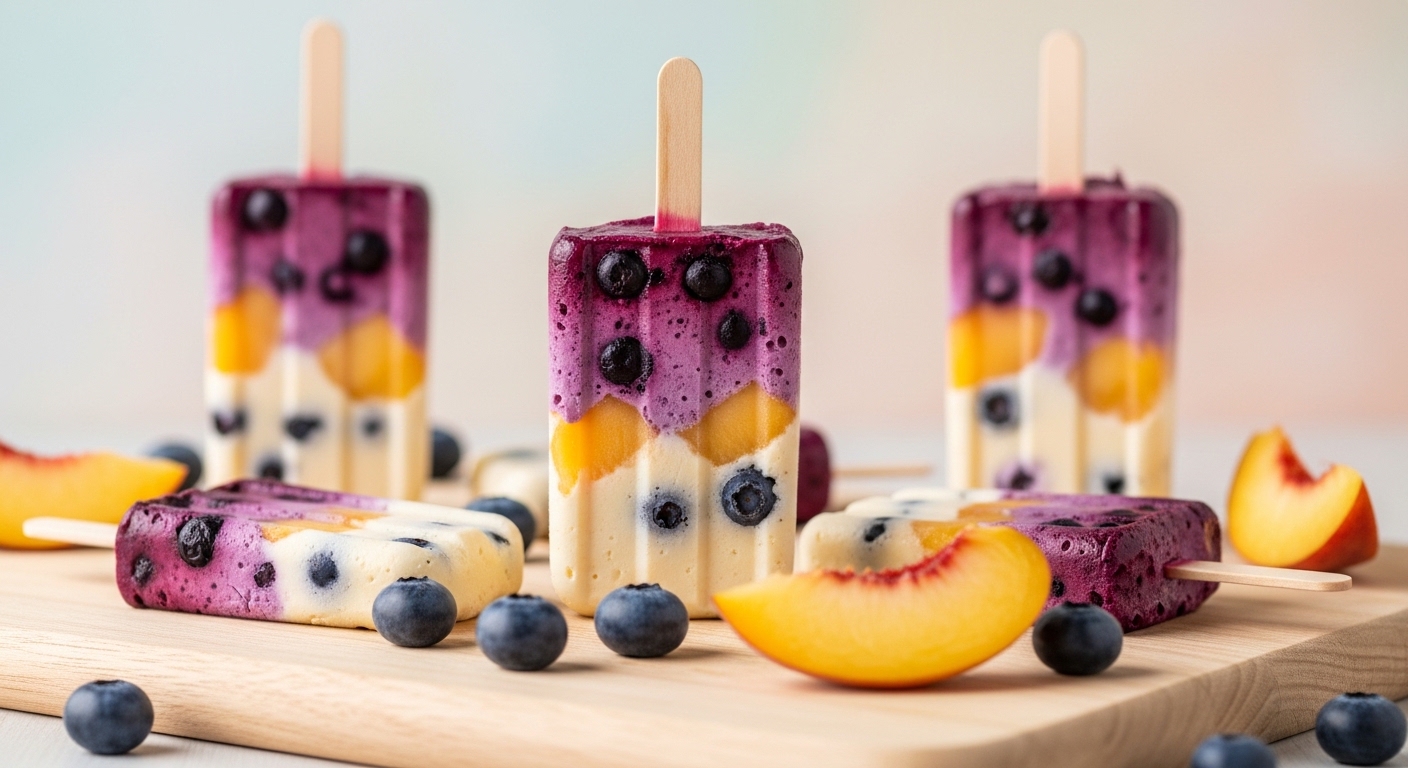 Peach Blueberry Fruit Pops: A Refreshing, Homemade Summer Treat You’ll Crave All Year