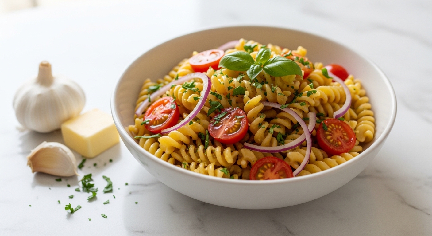 Garlic Butter Pasta Salad: A Creamy, Flavor-Packed Twist on Classic Pasta