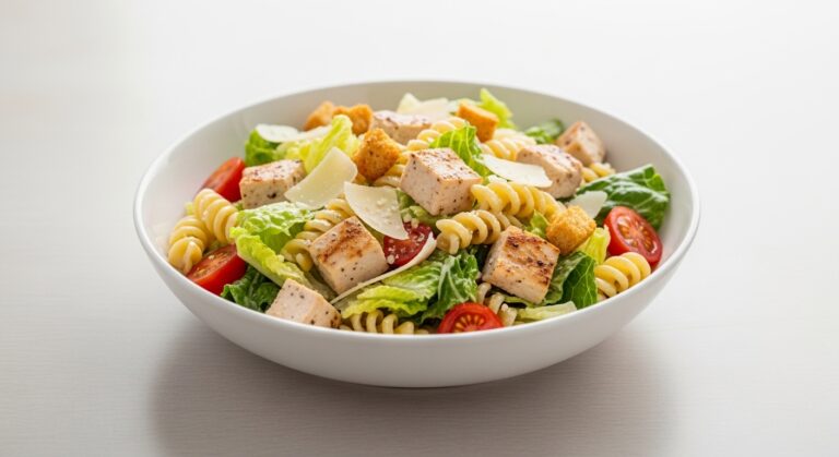 Chilled Chicken Caesar Pasta: A Refreshing Twist on a Classic Favorite
