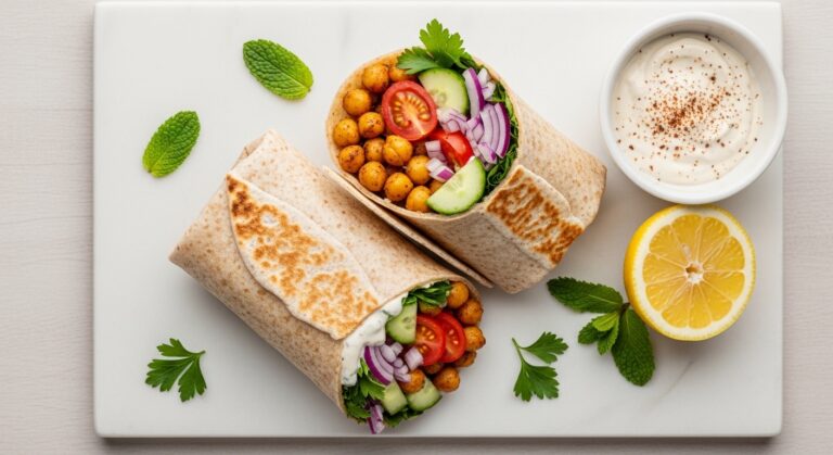 Mediterranean Chickpea Burritos: A Vibrant, Plant-Powered Twist on a Classic Comfort Food