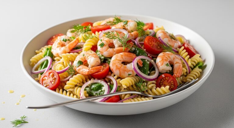The Ultimate Chilled Shrimp Pasta Salad Recipe: Cool, Crunchy, and Perfect for Summer