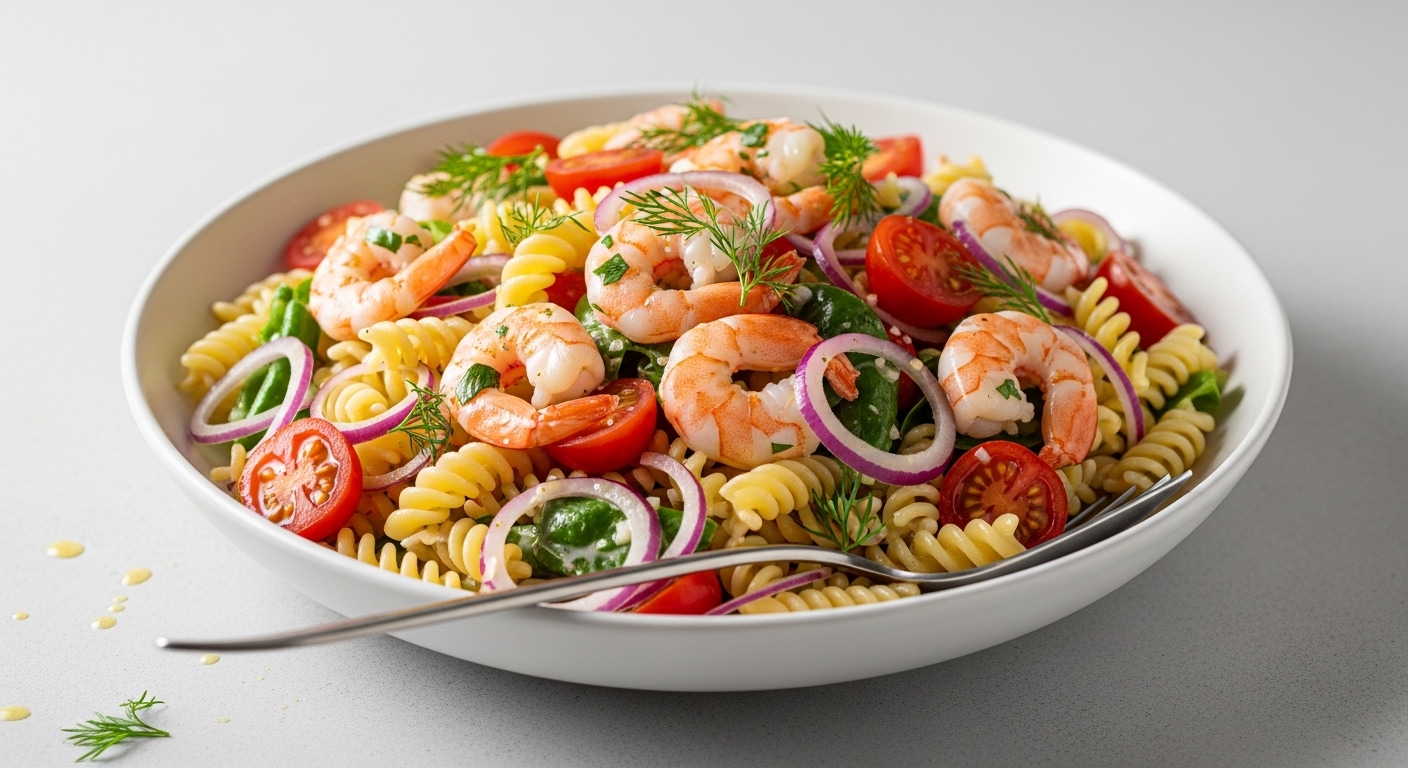 The Ultimate Chilled Shrimp Pasta Salad Recipe: Cool, Crunchy, and Perfect for Summer