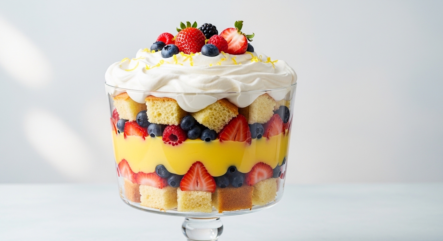 The Ultimate Berry Lemon Trifle Recipe You’ll Crave All Summer
