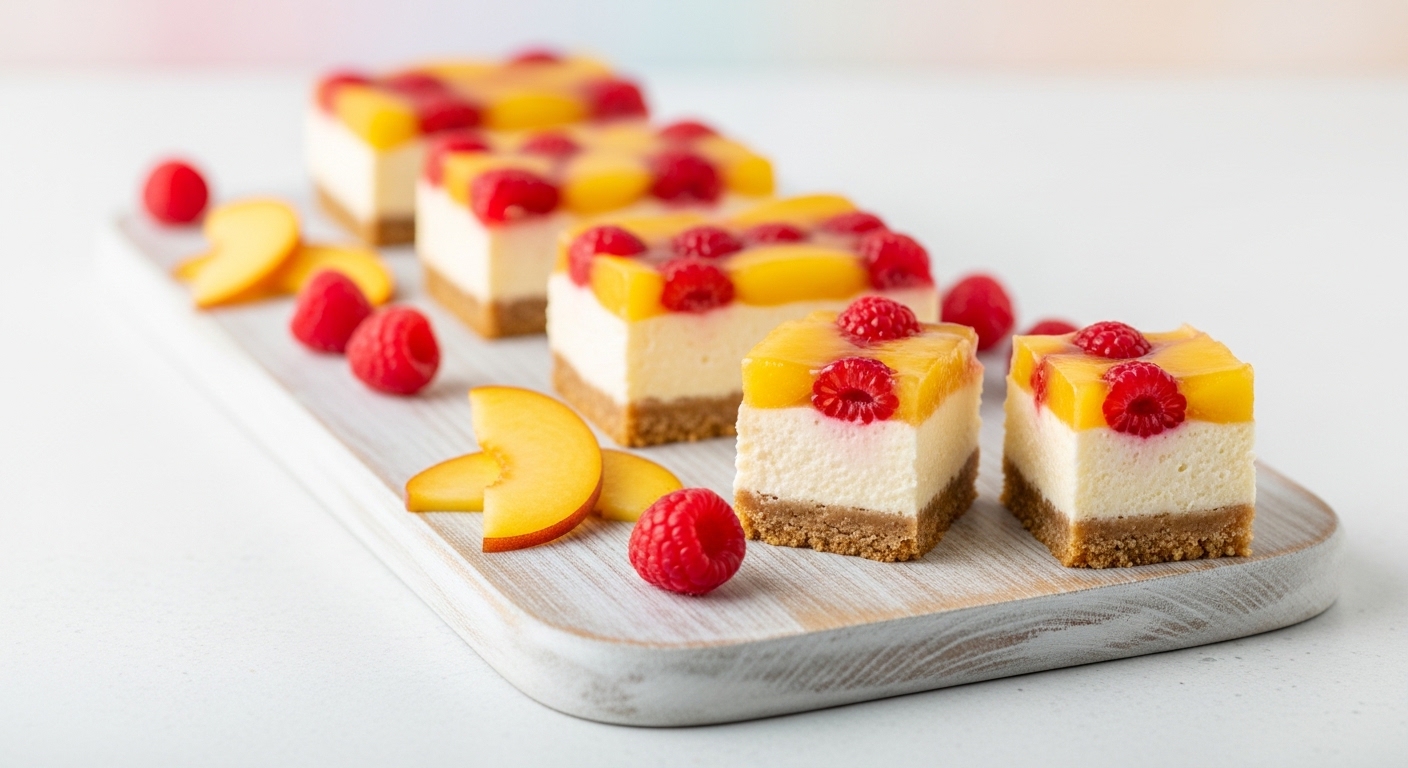 Peach Raspberry Cheesecake Bars: The Ultimate Summer Dessert You Need to Try