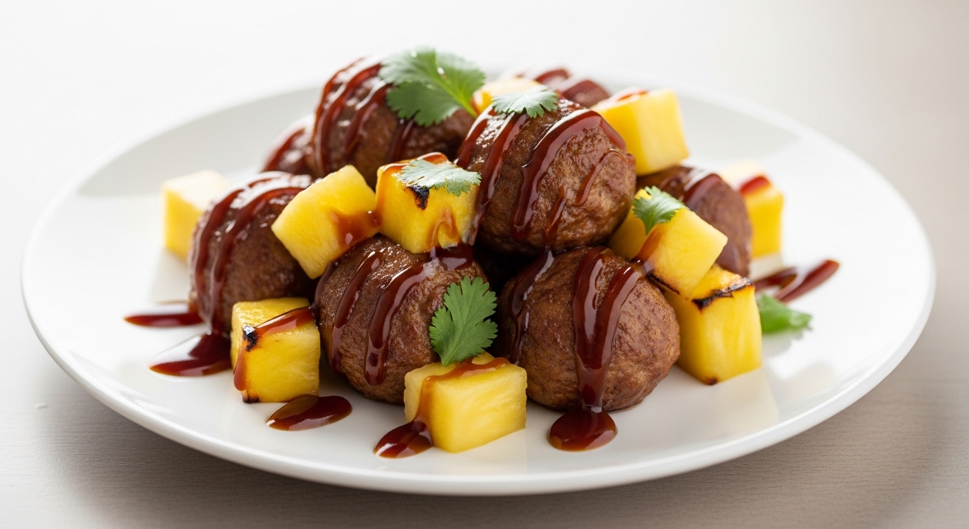 Pineapple Teriyaki Meatballs: A Sweet, Savory, and Satisfying Dish You’ll Crave Again and Again