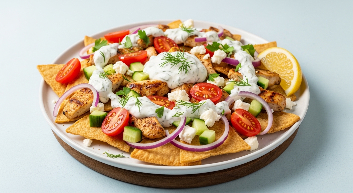 Greek Chicken Nachos: A Flavor-Packed Twist on a Classic Favorite