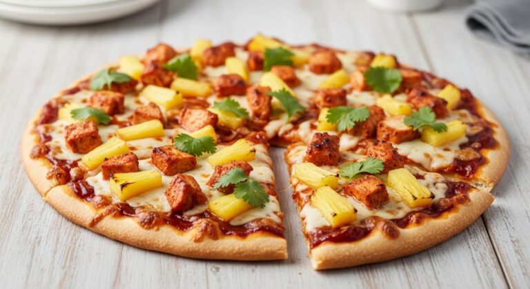Pineapple BBQ Chicken Pizza: A Sweet and Savory Slice of Paradise