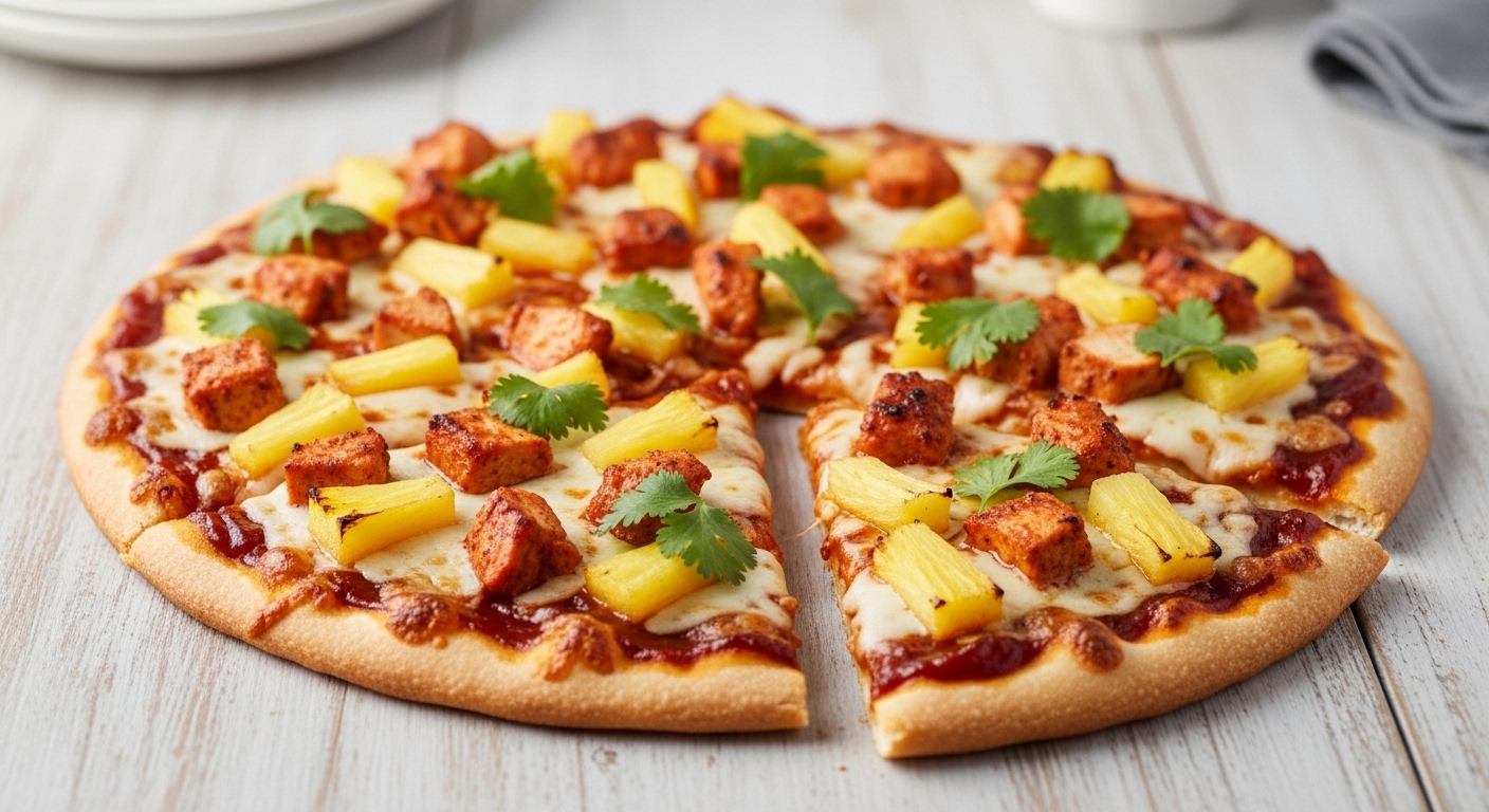 Pineapple BBQ Chicken Pizza: A Sweet and Savory Slice of Paradise