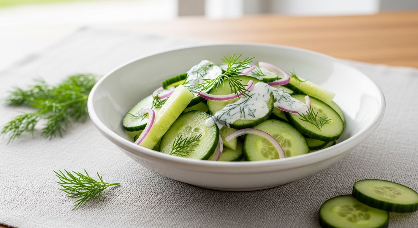 Cucumber Dill Salad: The Refreshing Side Dish That’s More Than Just a Tossed Green