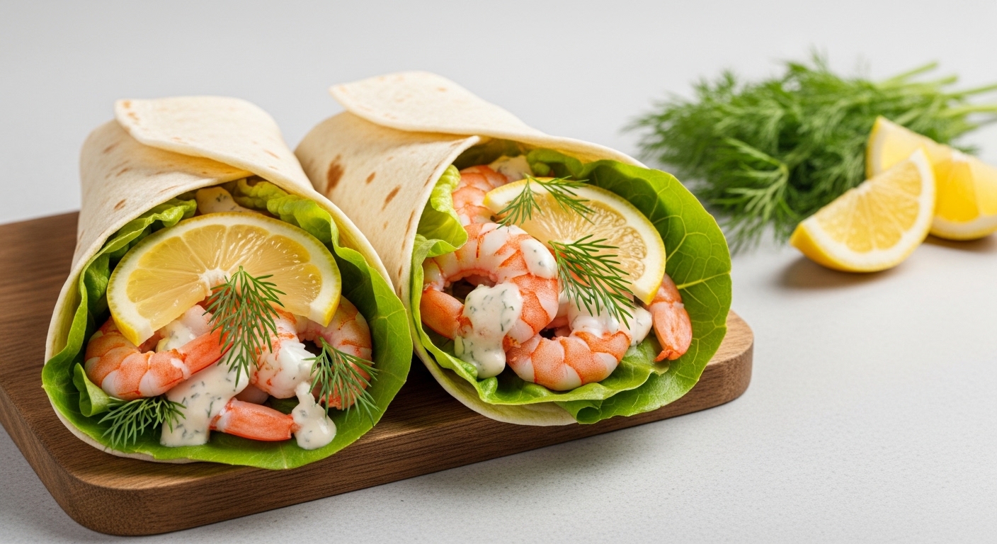 Perfect Lemon Dill Shrimp Wraps: A Fresh, Flavorful Bite Everyone Will Crave