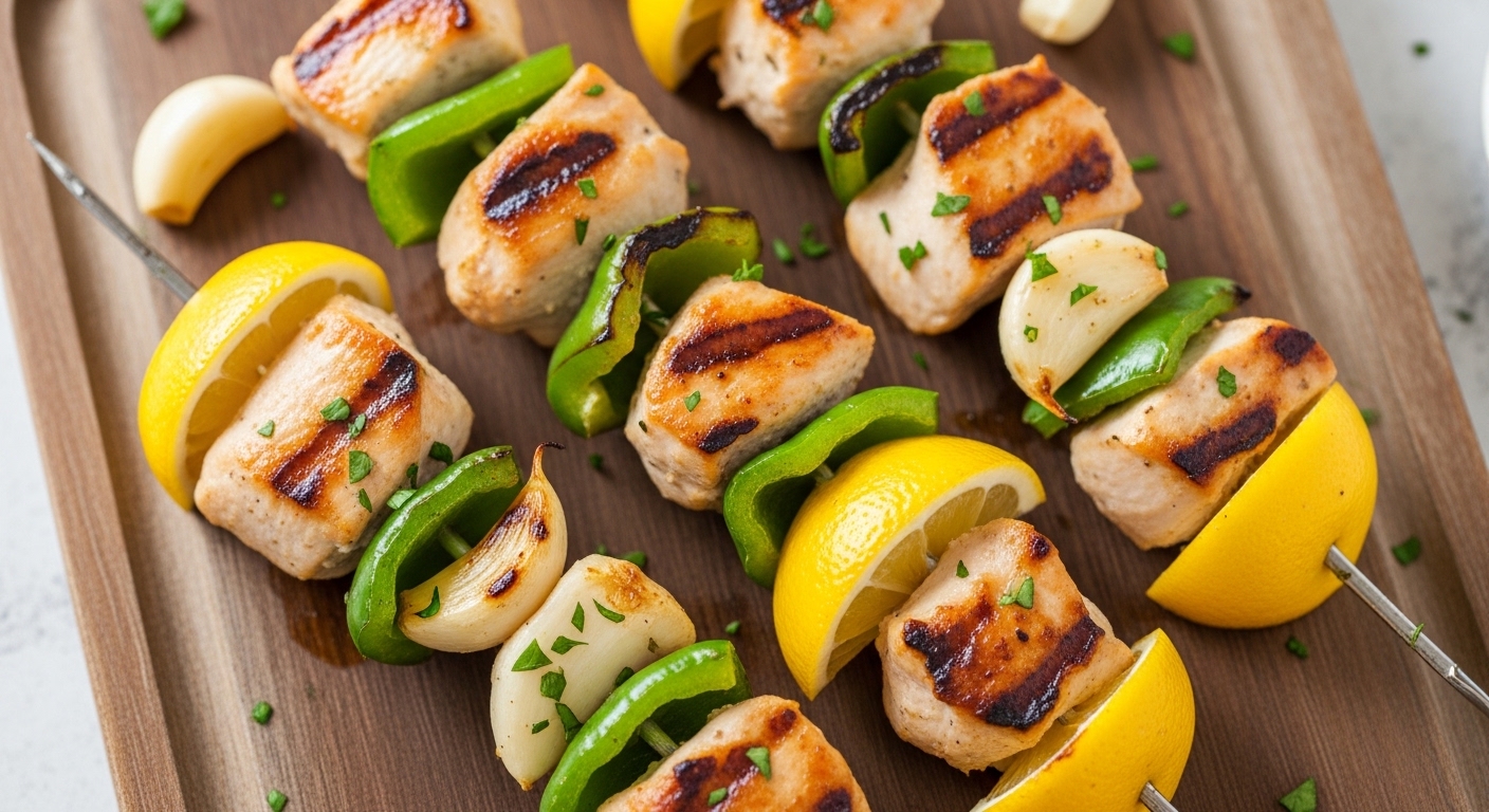 Master the Perfect Lemon Garlic Chicken Kabobs Every Time