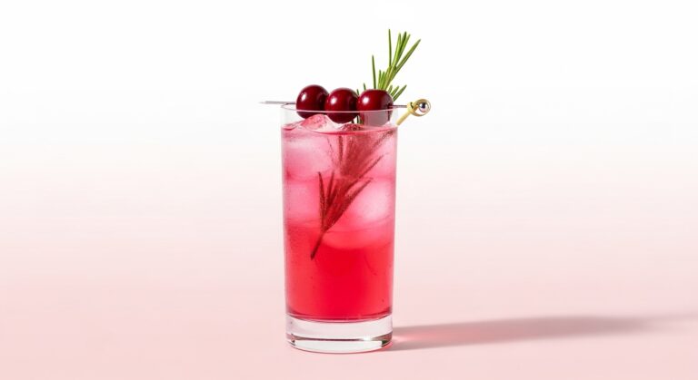 Discover the Effervescent Delight of a Cherry Rosé Spritz