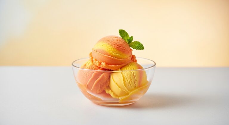 Peach Mango Sorbet: A Refreshing, Creamy Summer Treat You’ll Crave All Year