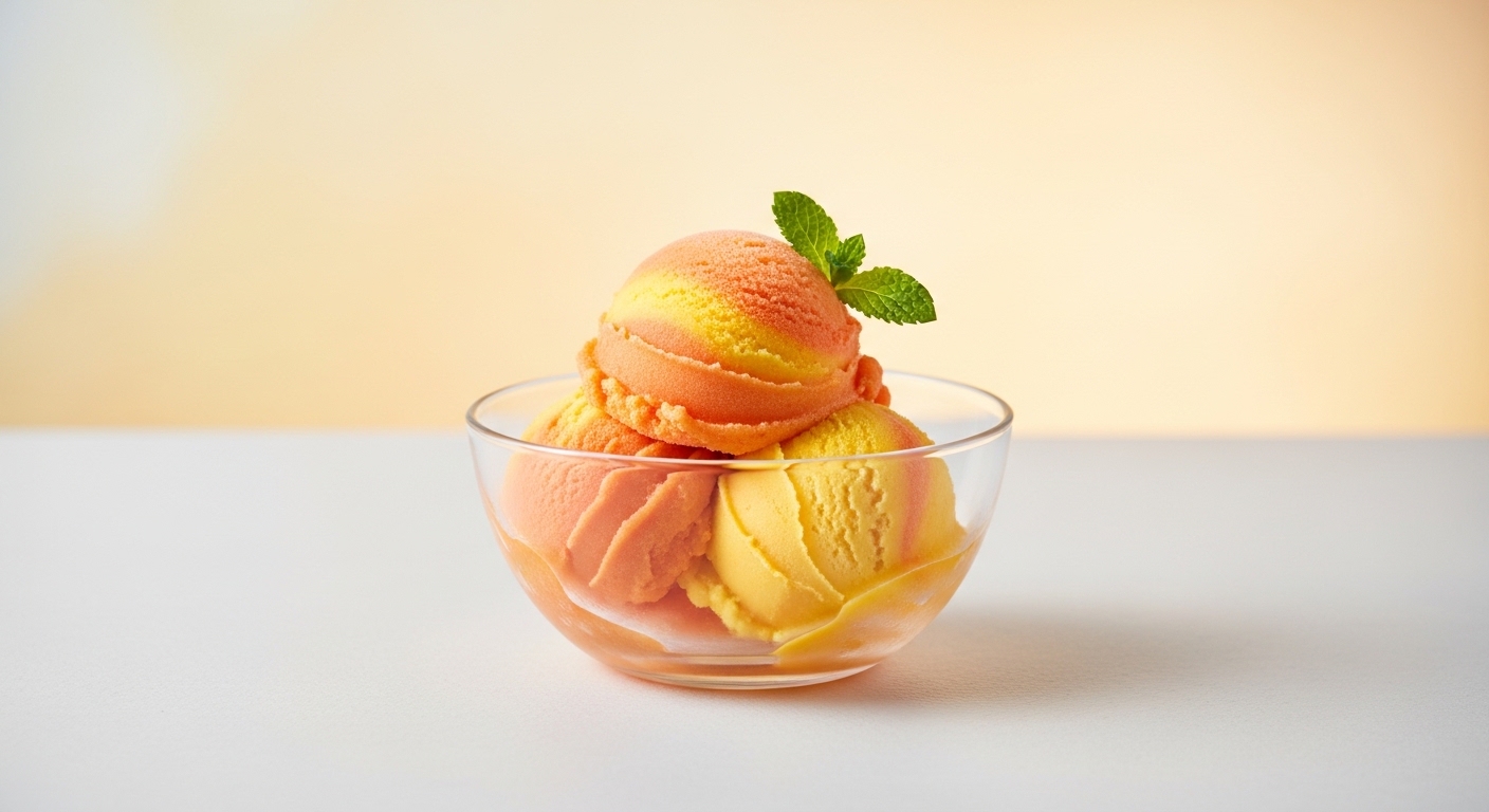 Peach Mango Sorbet: A Refreshing, Creamy Summer Treat You’ll Crave All Year