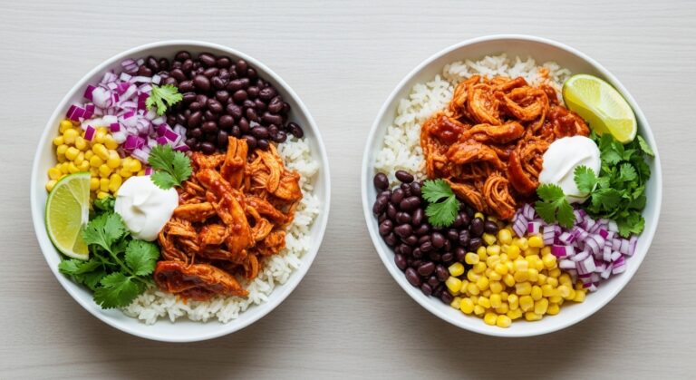 BBQ Chicken Burrito Bowls: A Flavor-Packed, Easy Meal That’s Perfect for Any Night