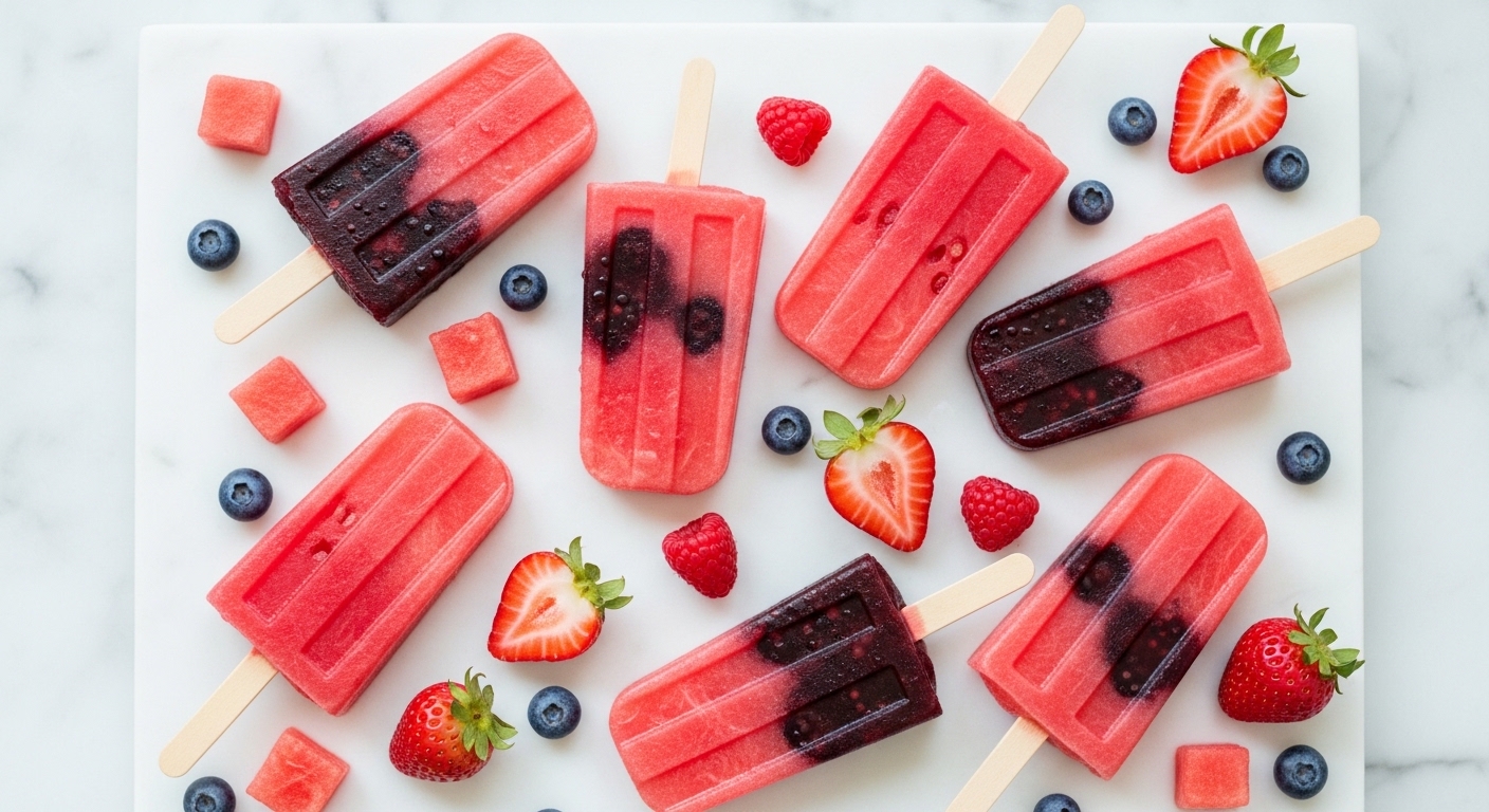 Watermelon Berry Popsicles: A Refreshing Summer Treat That’s As Easy As It Is Delicious Watermelon Berry Popsicles: A Refreshing Summer Treat That’s As Easy As It Is Delicious
