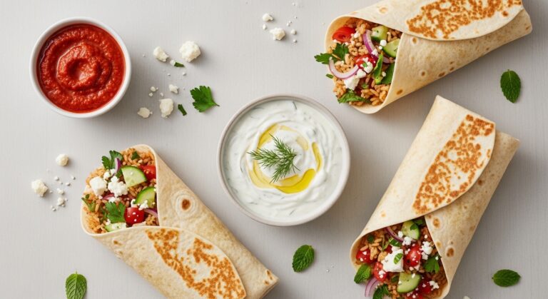 Mediterranean Rice Burritos: A Flavor-Packed Twist on a Comfort Classic