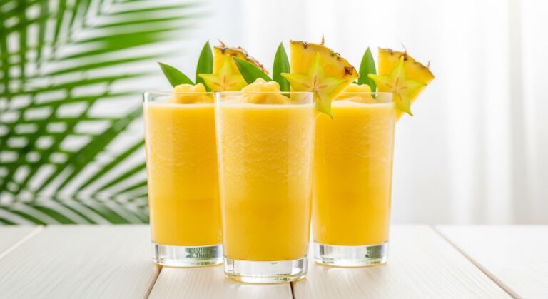 Refreshingly Sweet: The Ultimate Tropical Pineapple Smoothie Cups Recipe