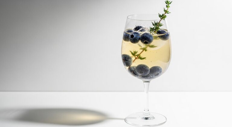 Blueberry Chardonnay Smash: A Bold, Bubbly Cocktail That Packs a Fruity Punch