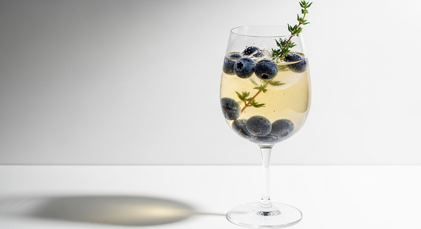 Blueberry Chardonnay Smash: A Bold, Bubbly Cocktail That Packs a Fruity Punch