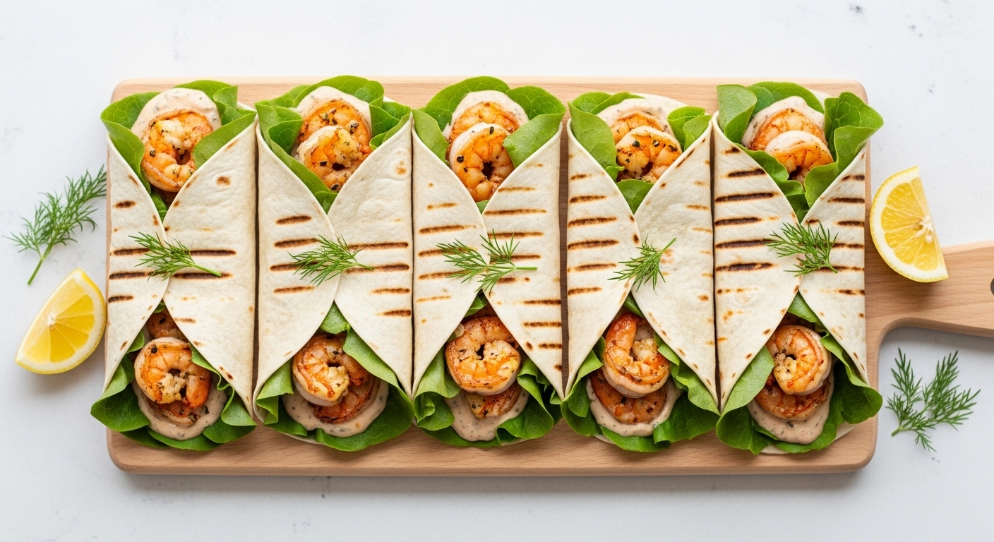 Garlic Butter Shrimp Wraps: A Quick, Flavor-Packed Meal You’ll Crave Every Time