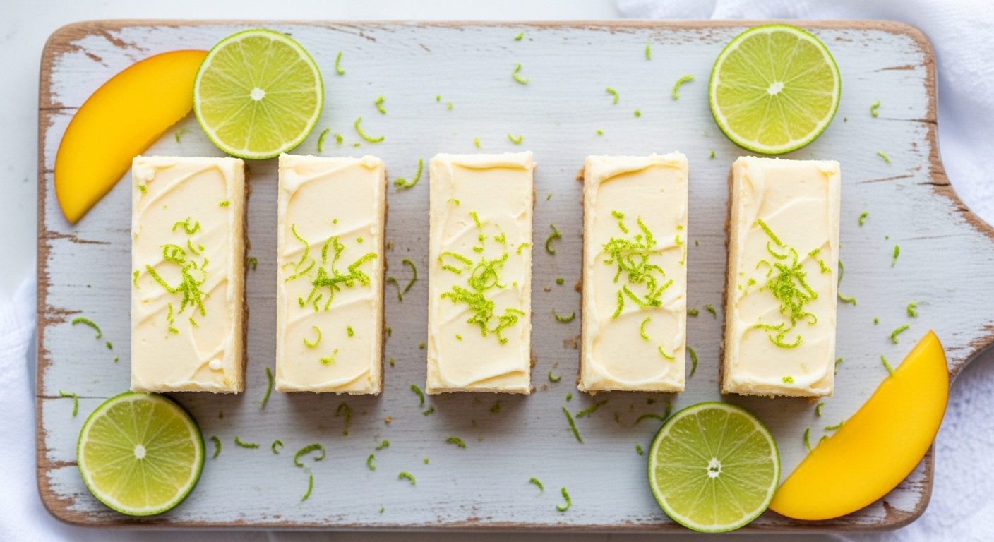 Frozen Mango Lime Bars: The Perfect Sweet & Tangy Summer Treat