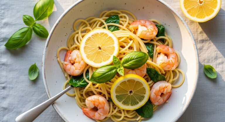 The Ultimate Lemon Basil Shrimp Pasta: A Bright, Buttery Dish That’s Ready in 20 Minutes