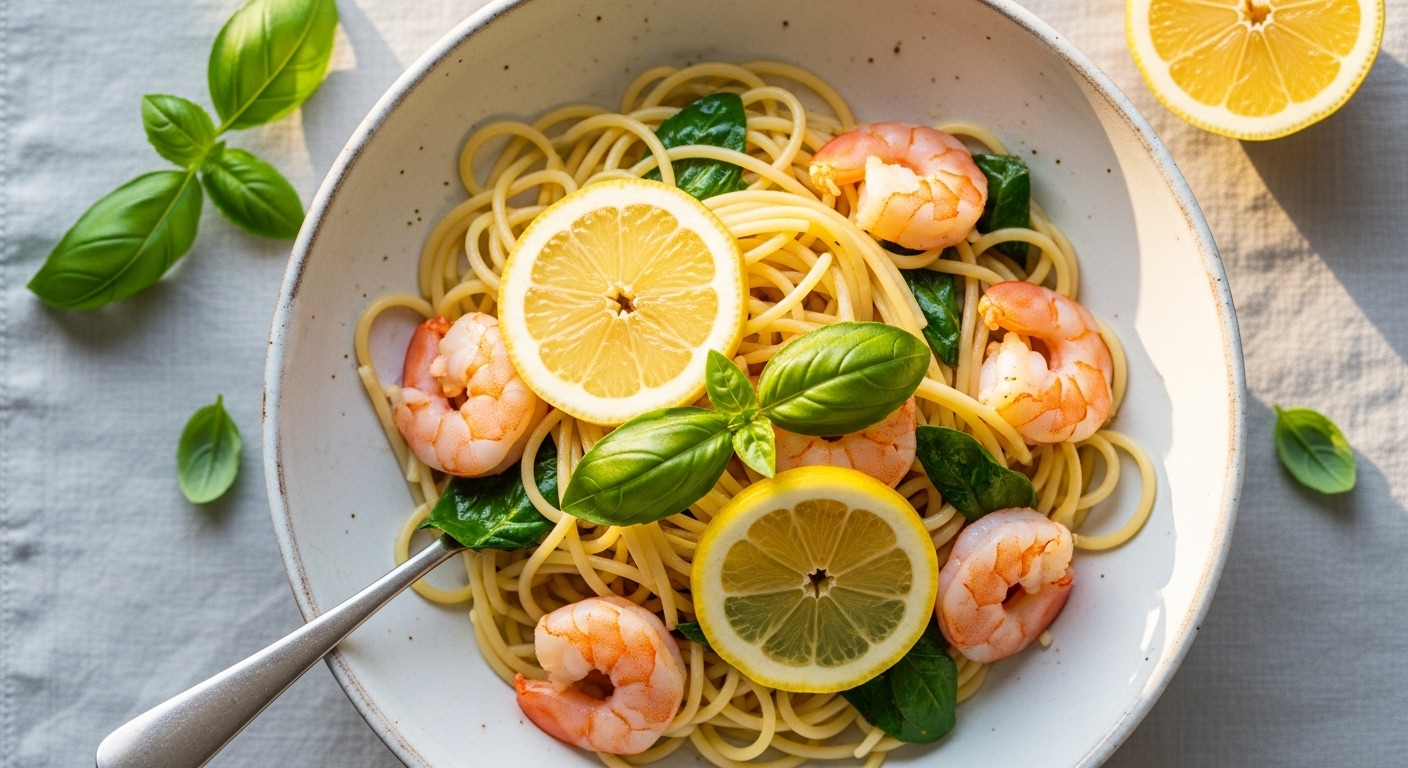 The Ultimate Lemon Basil Shrimp Pasta: A Bright, Buttery Dish That’s Ready in 20 Minutes
