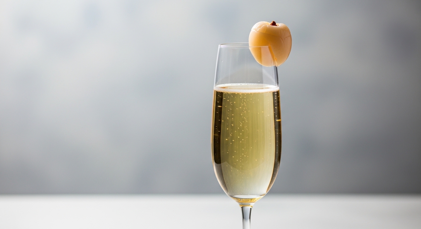 Lychee Chardonnay Mimosa: The Perfect Brunch Sparkler